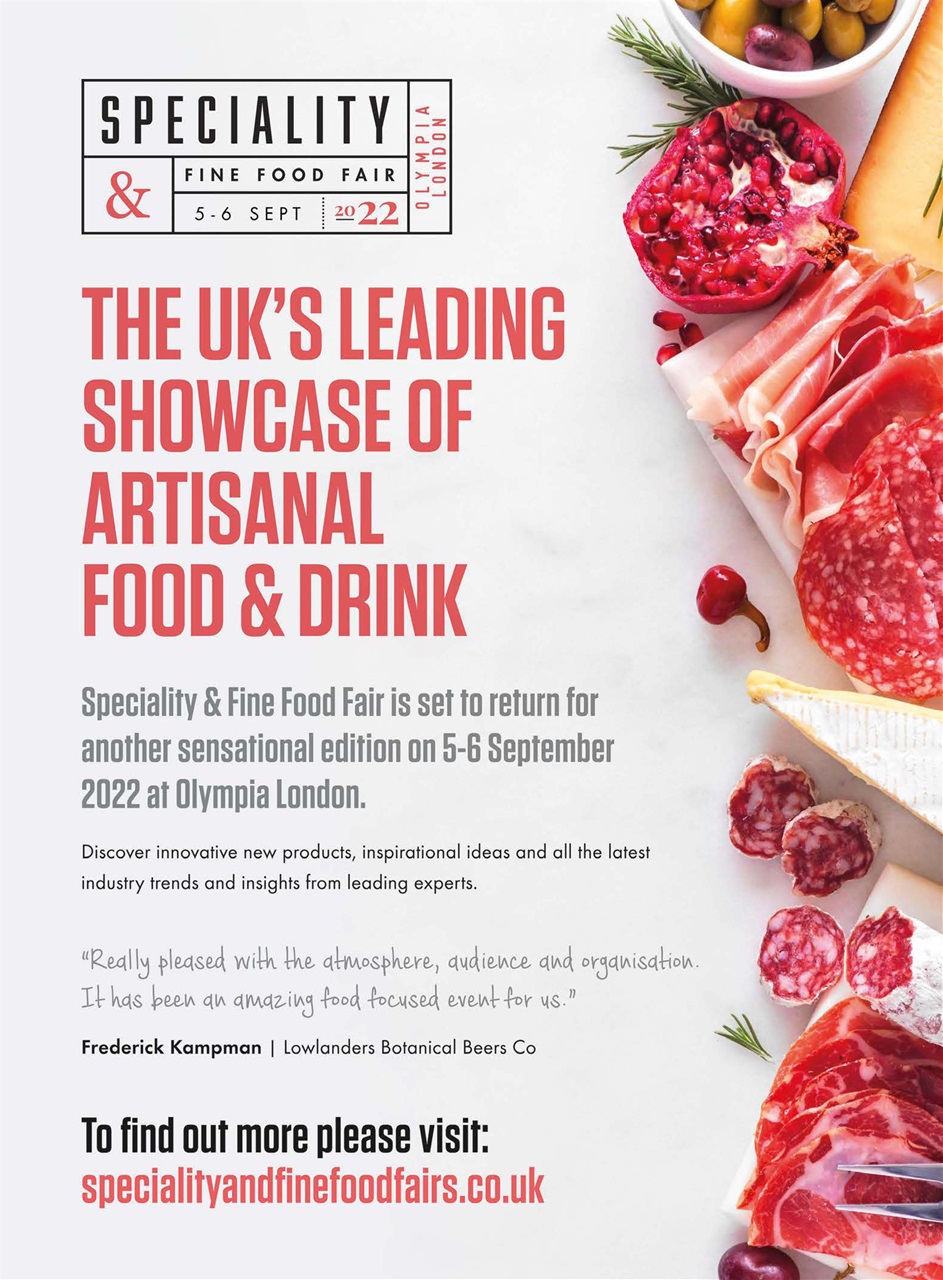Speciality Food Preview Pages