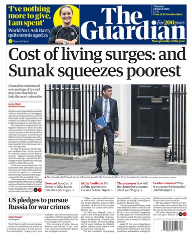 The Guardian Newspaper issue Thursday, March 24, 2022