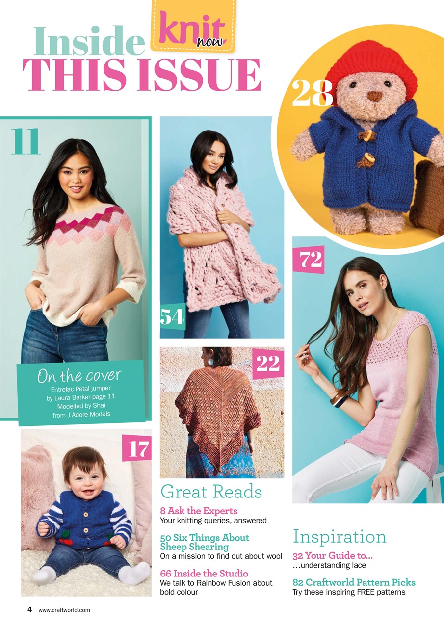 Knit Now Preview Pages