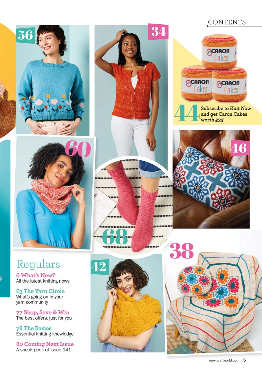 Knit Now Preview Pages