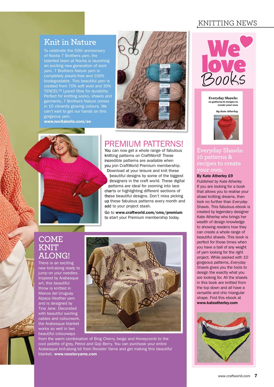 Knit Now Preview Pages