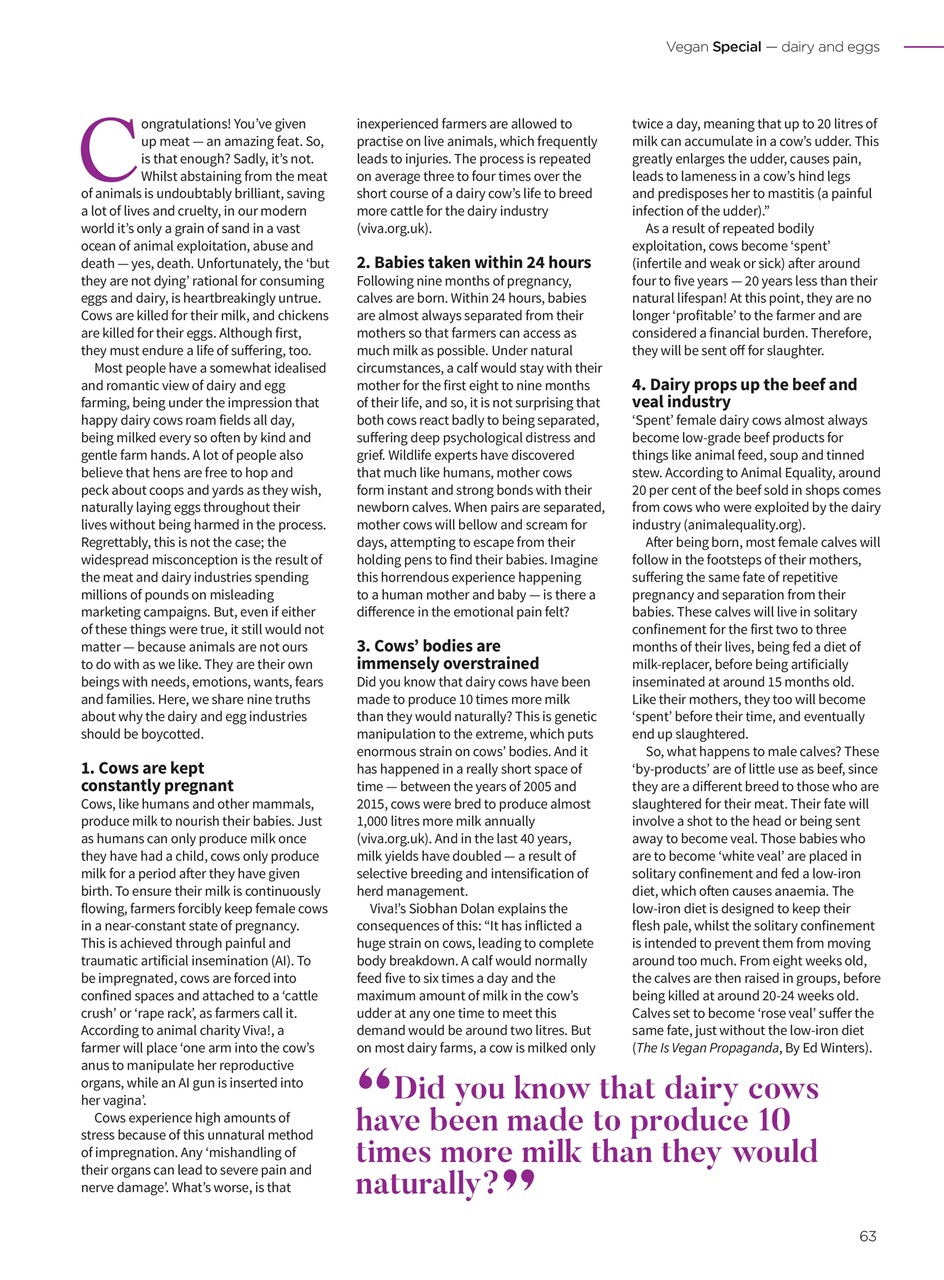 Vegan Life Preview Pages