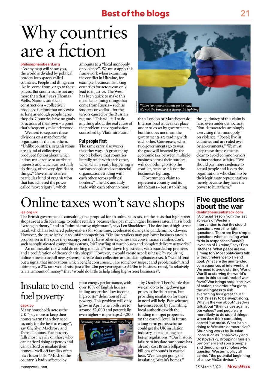 MoneyWeek Preview Pages