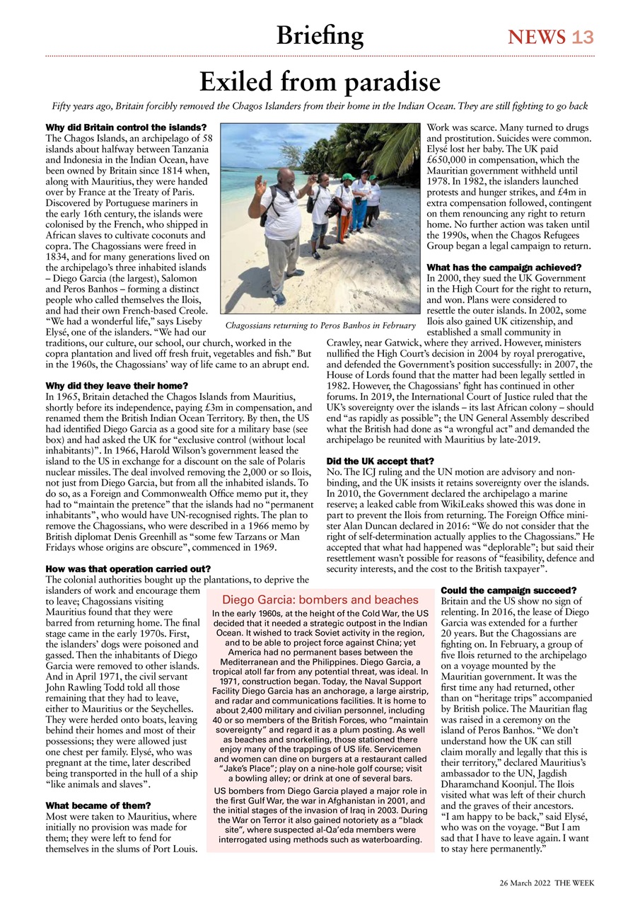 The Week Preview Pages