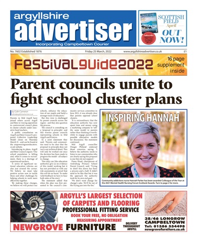 Argyllshire Advertiser issue 25 March 2022