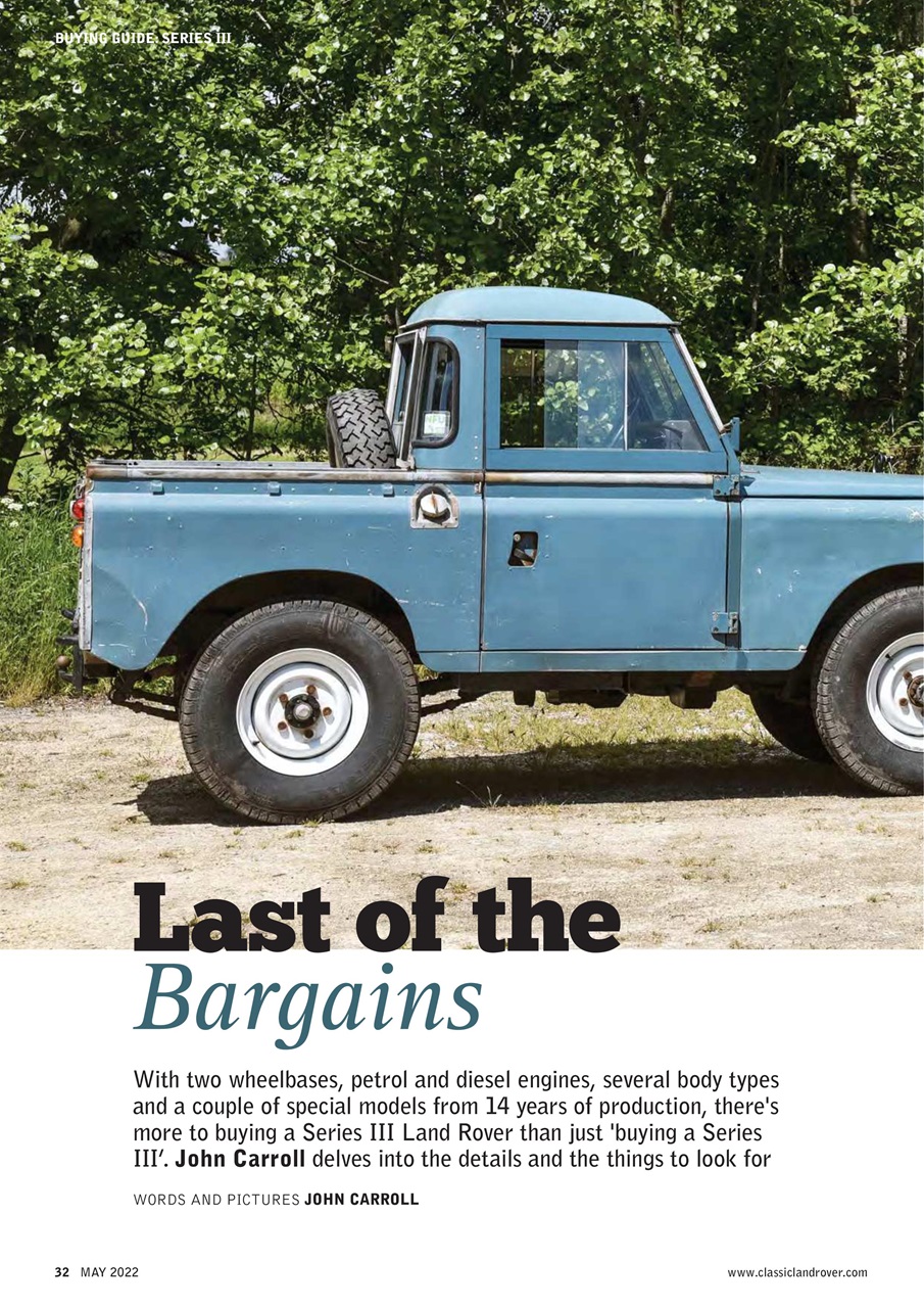 Classic Land Rover Magazine Preview Pages