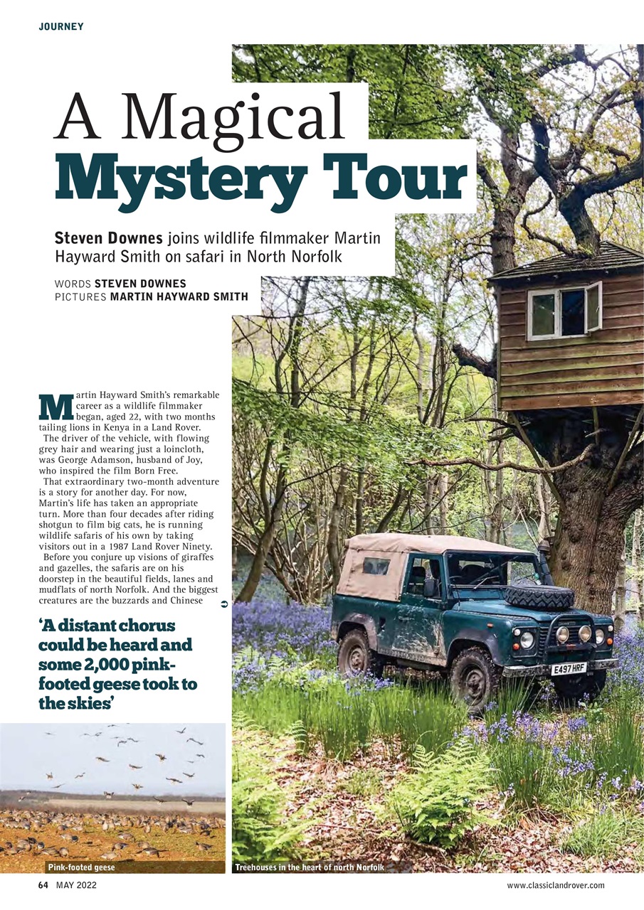 Classic Land Rover Magazine Preview Pages