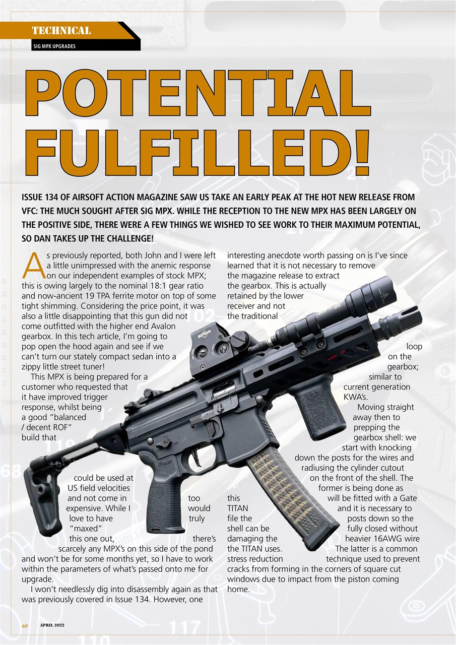 Airsoft Action Preview Pages