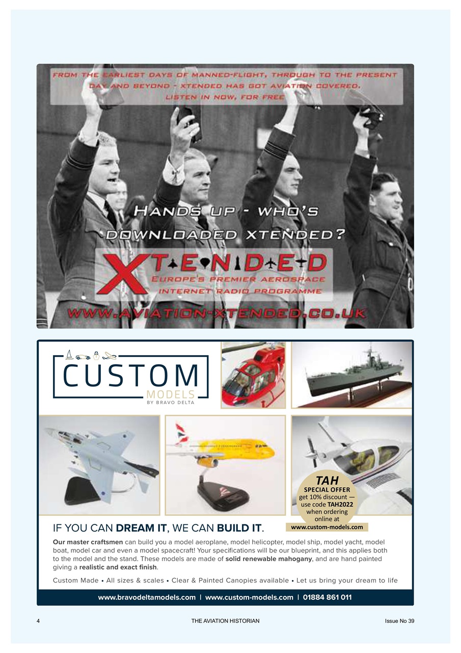 The Aviation Historian Magazine Preview Pages