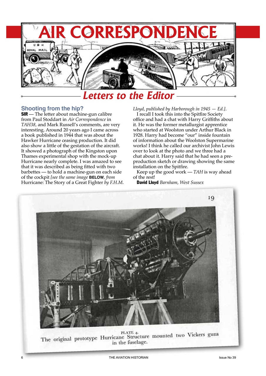 The Aviation Historian Magazine Preview Pages