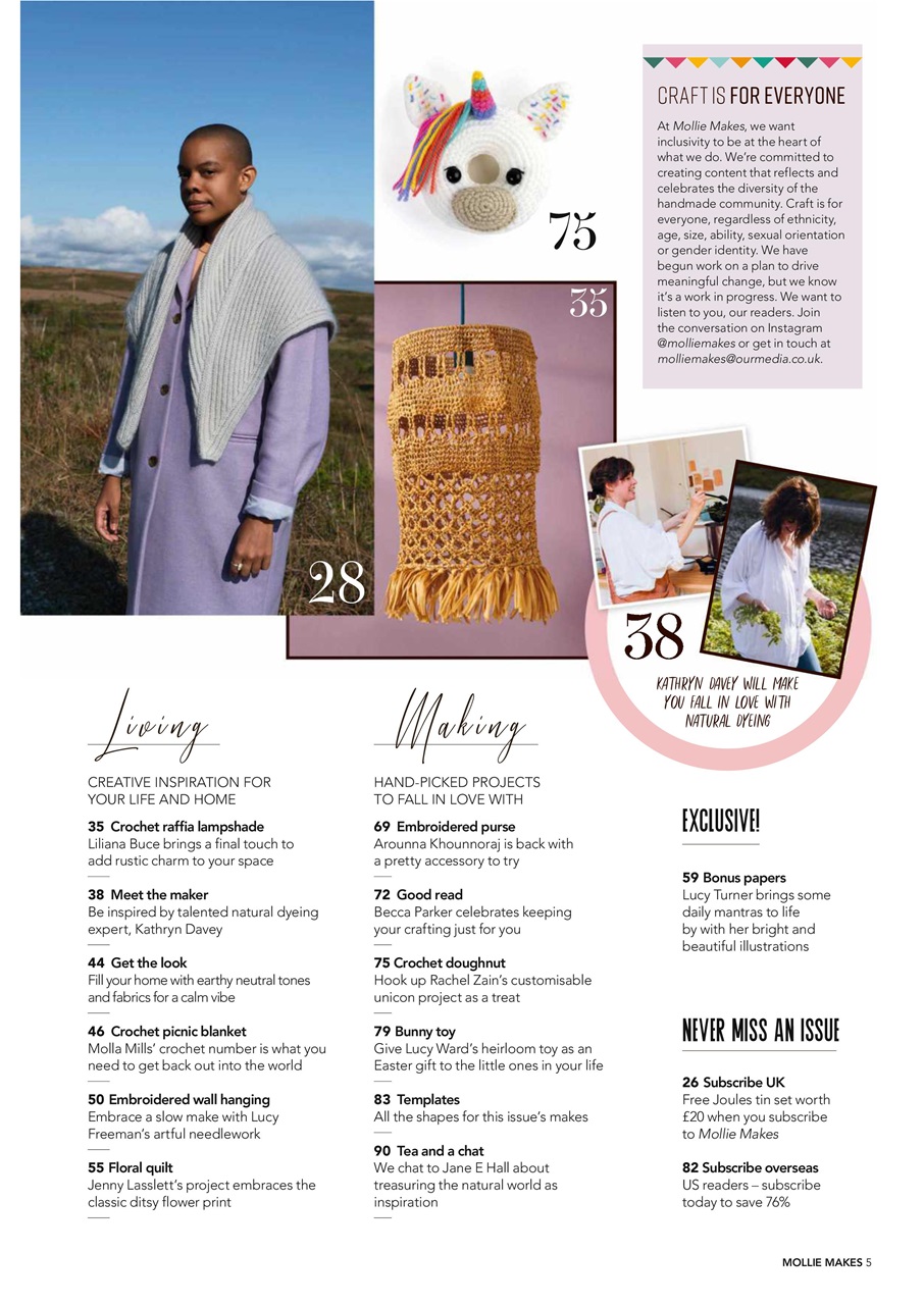 Mollie magazine Preview Pages