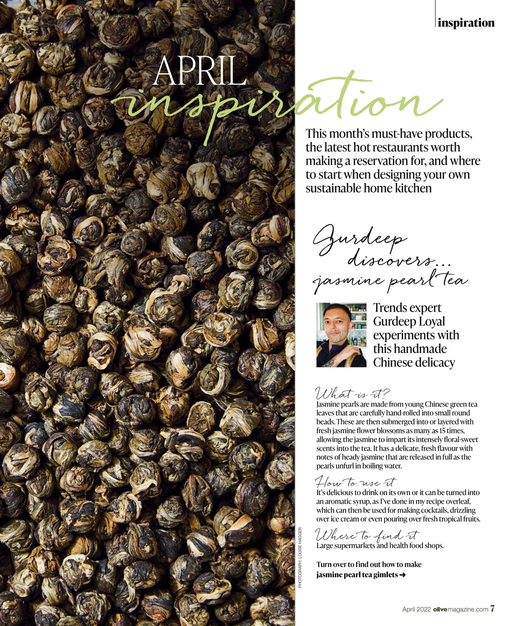 Olive Magazine Preview Pages