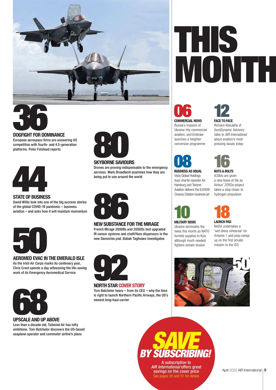 AIR International Preview Pages