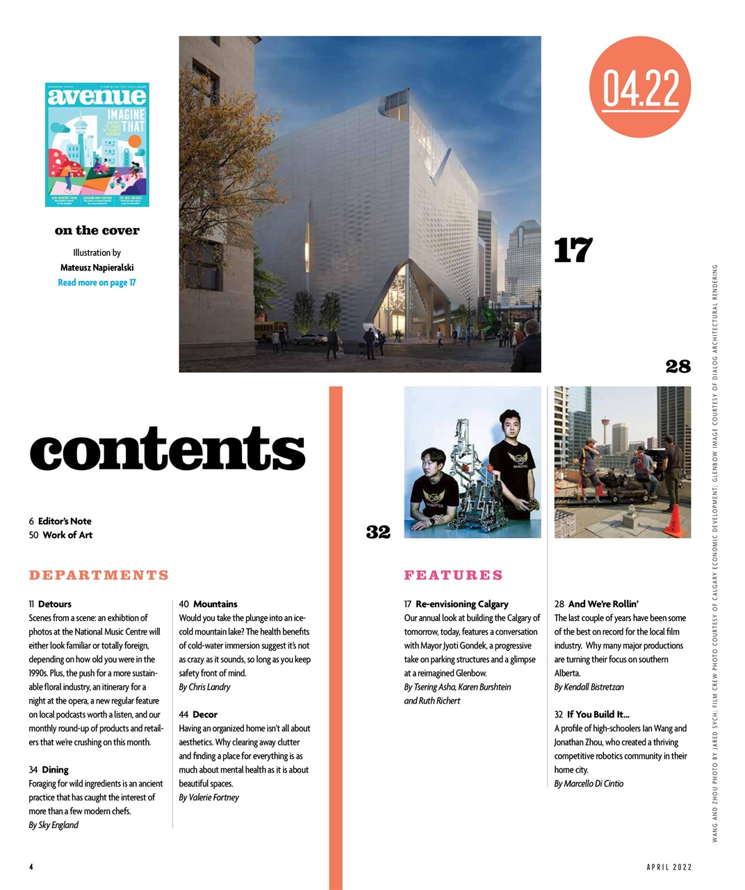 Avenue Calgary Preview Pages