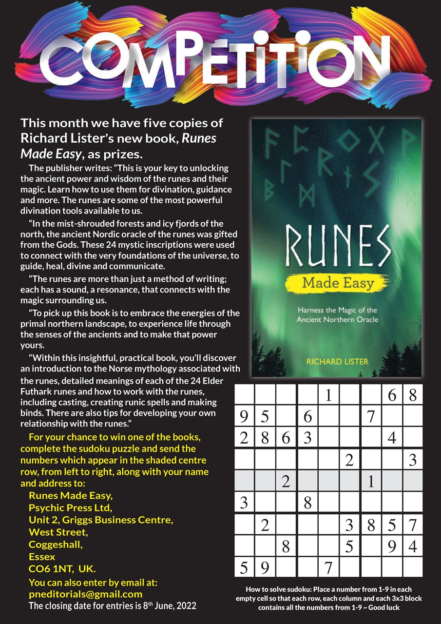 Psychic News Preview Pages