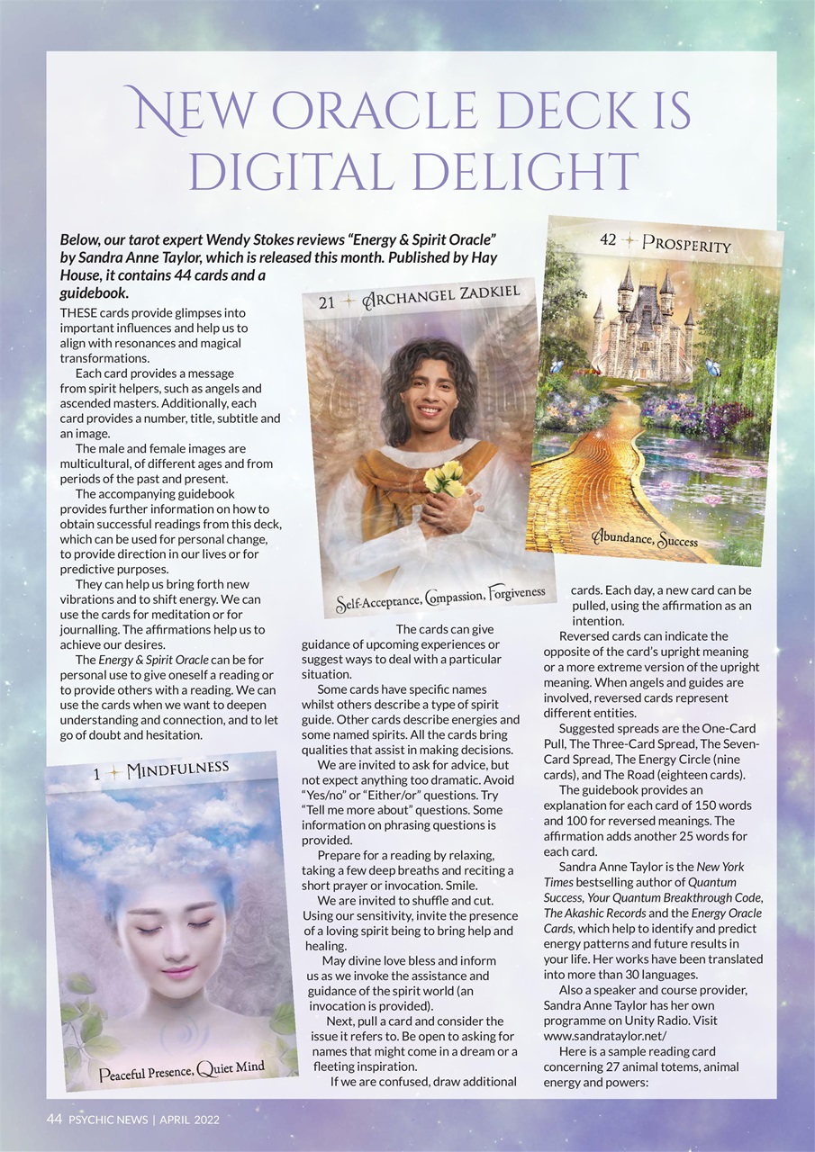 Psychic News Preview Pages