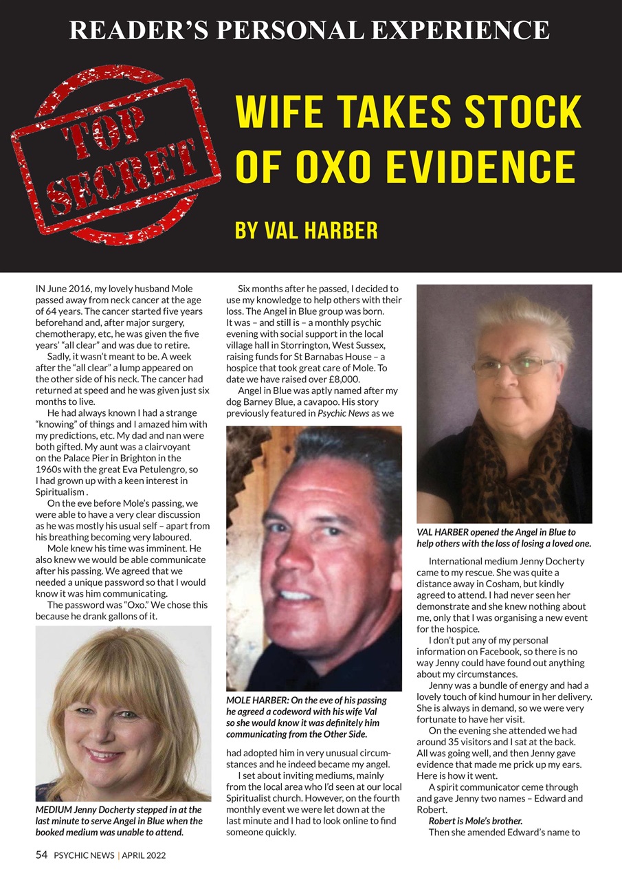 Psychic News Preview Pages