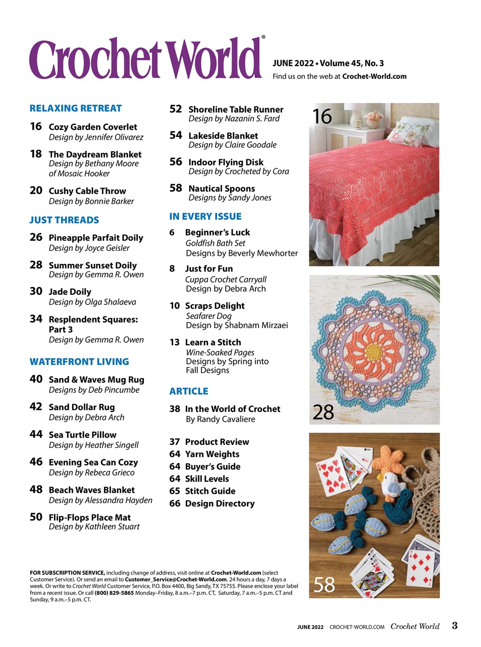 Crochet World Preview Pages