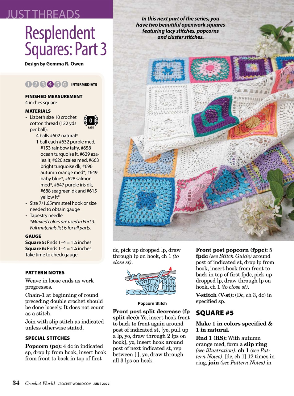 Crochet World Preview Pages
