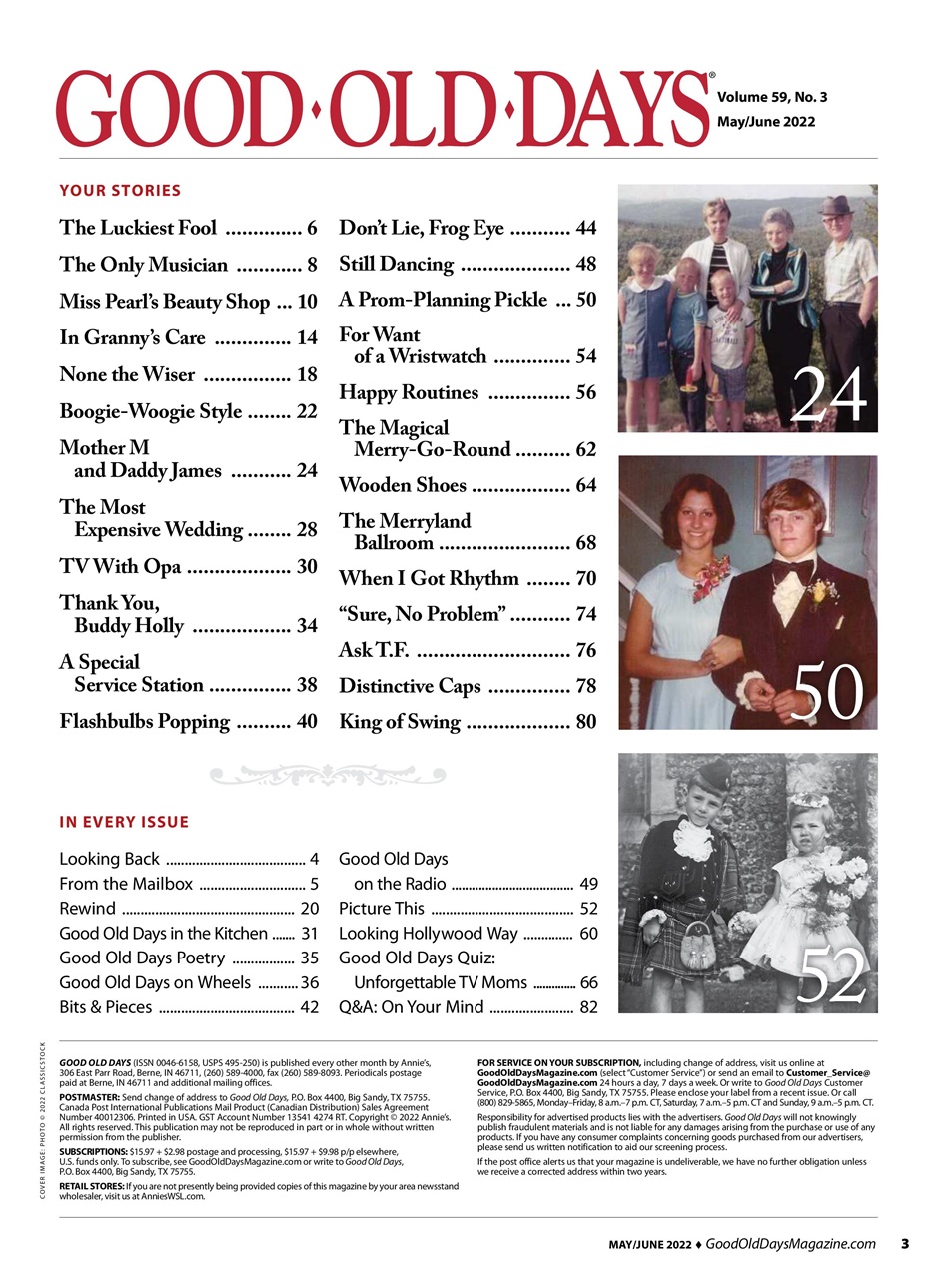 Good Old Days Preview Pages