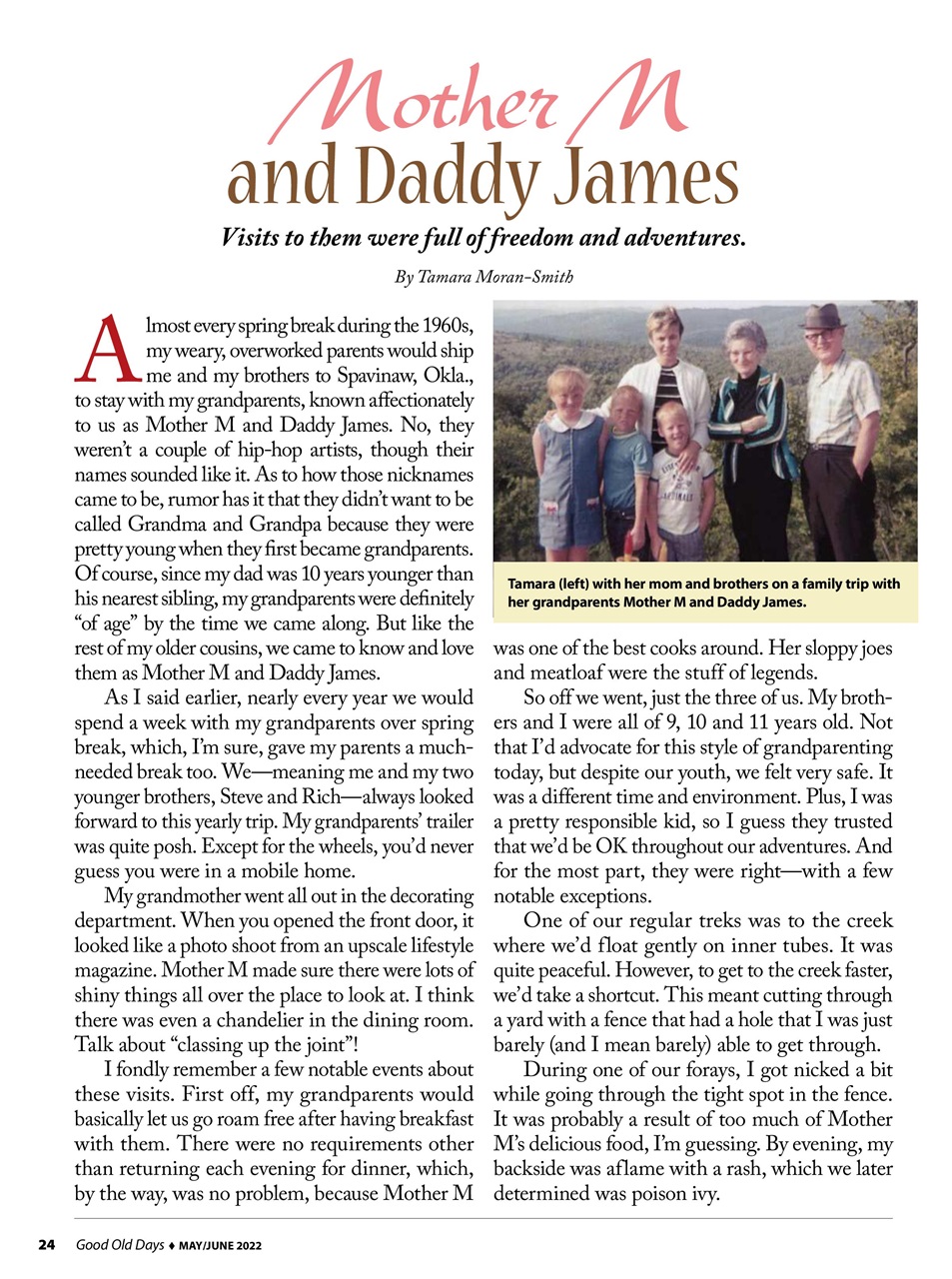 Good Old Days Preview Pages