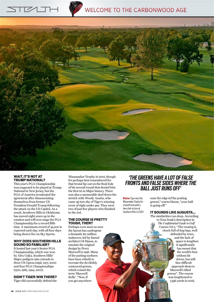 Today's Golfer Preview Pages