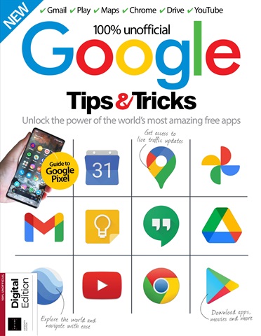 Technology Bookazine issue Google Tips and Tricks Sixteenth Edition