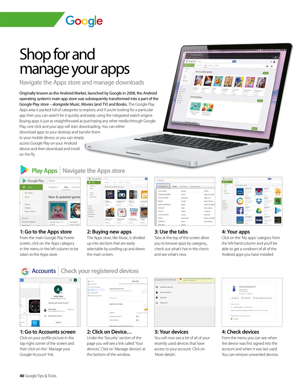 Technology Bookazine Preview Pages
