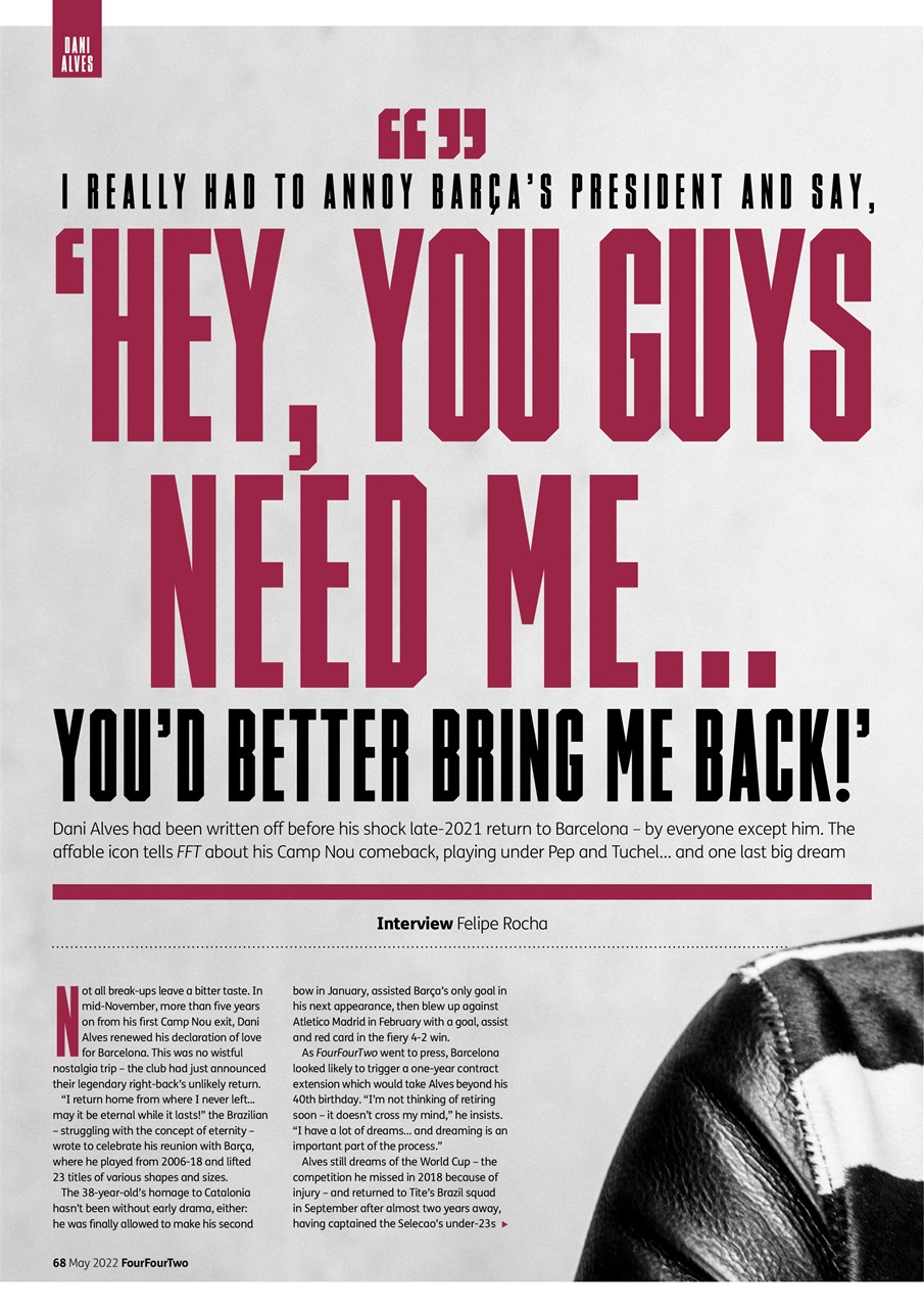 FourFourTwo Preview Pages