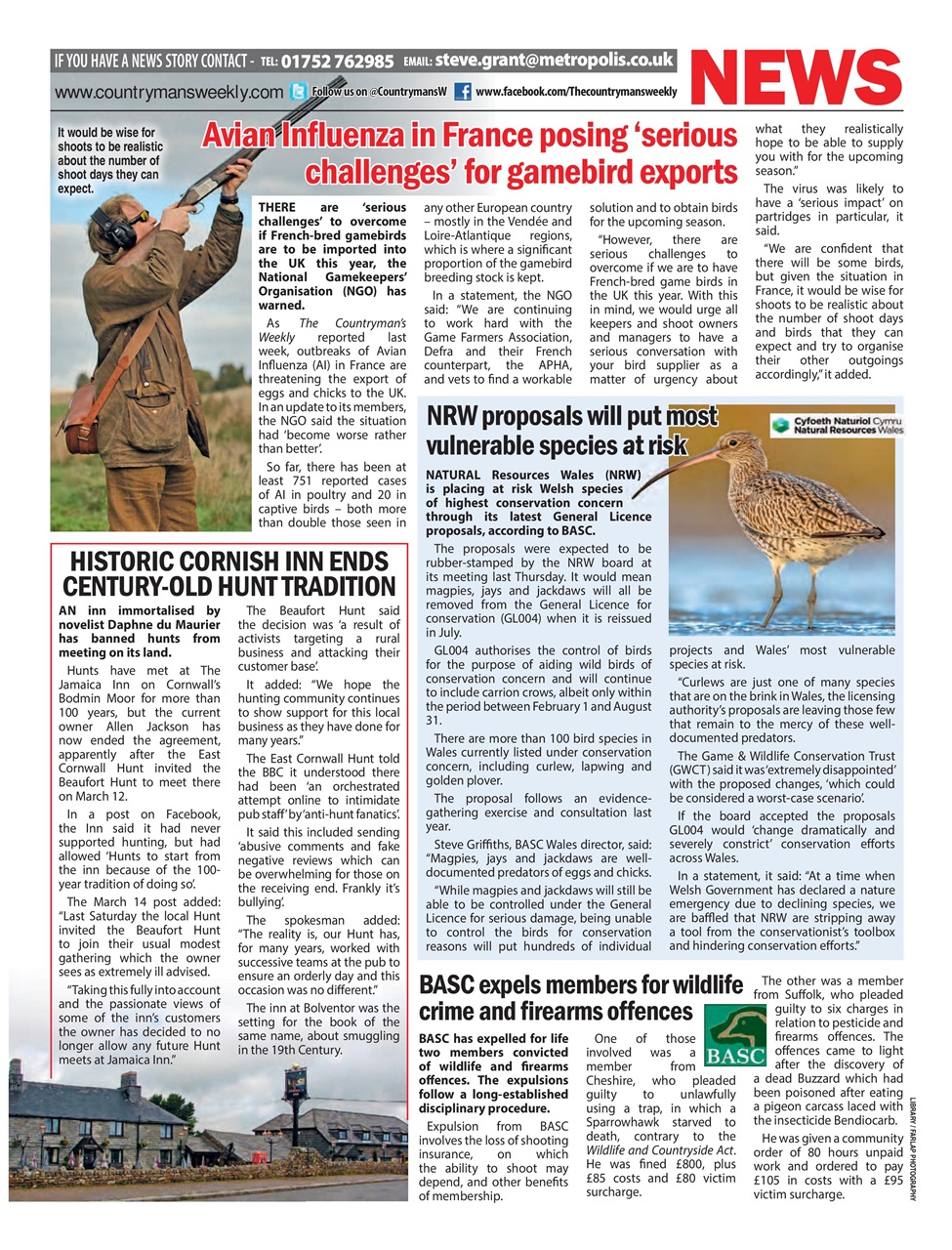 Countryman's Weekly Preview Pages