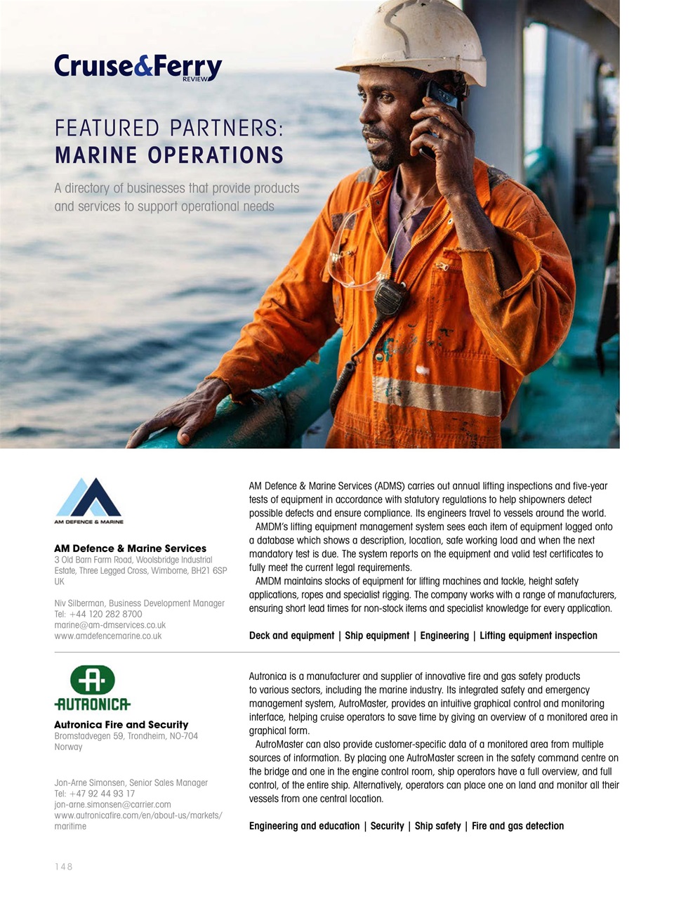 Cruise & Ferry Preview Pages