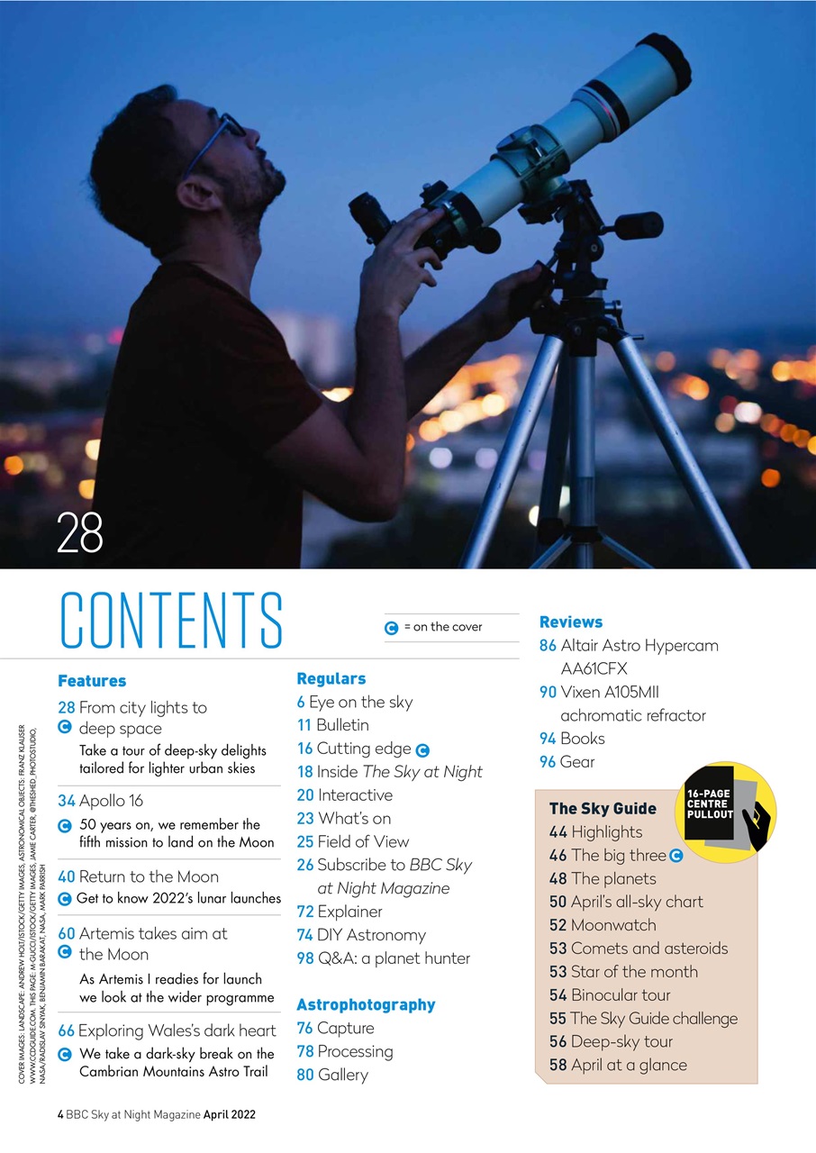 BBC Sky at Night Magazine Preview Pages