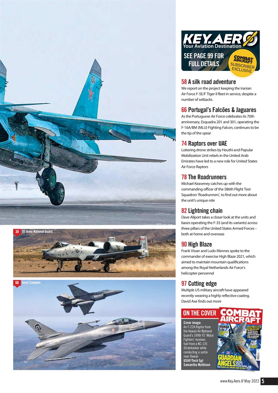 Combat Aircraft Journal Preview Pages