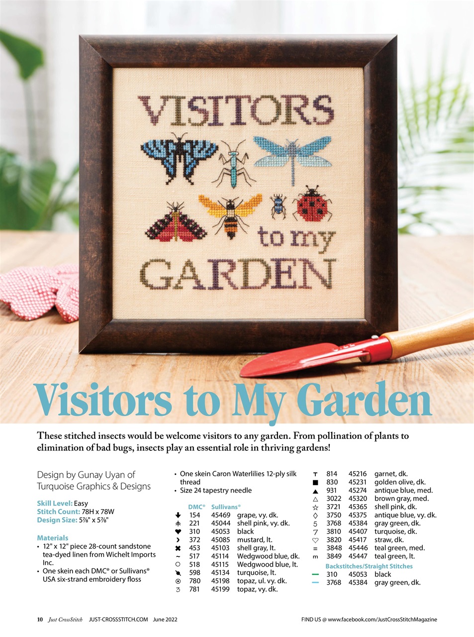 Just CrossStitch Preview Pages