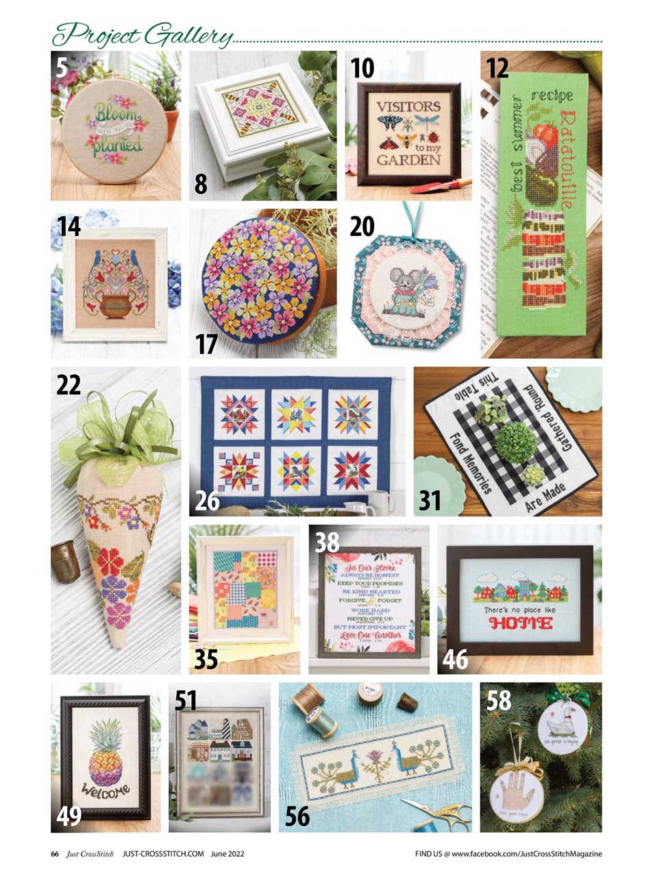 Just CrossStitch Preview Pages