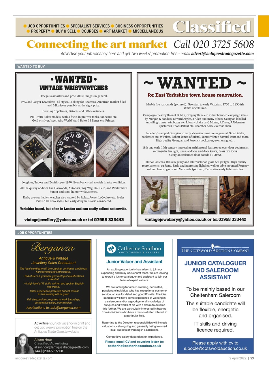 Antiques Trade Gazette Preview Pages