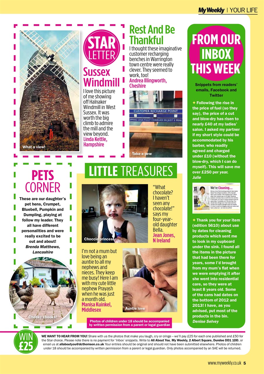 My Weekly Preview Pages