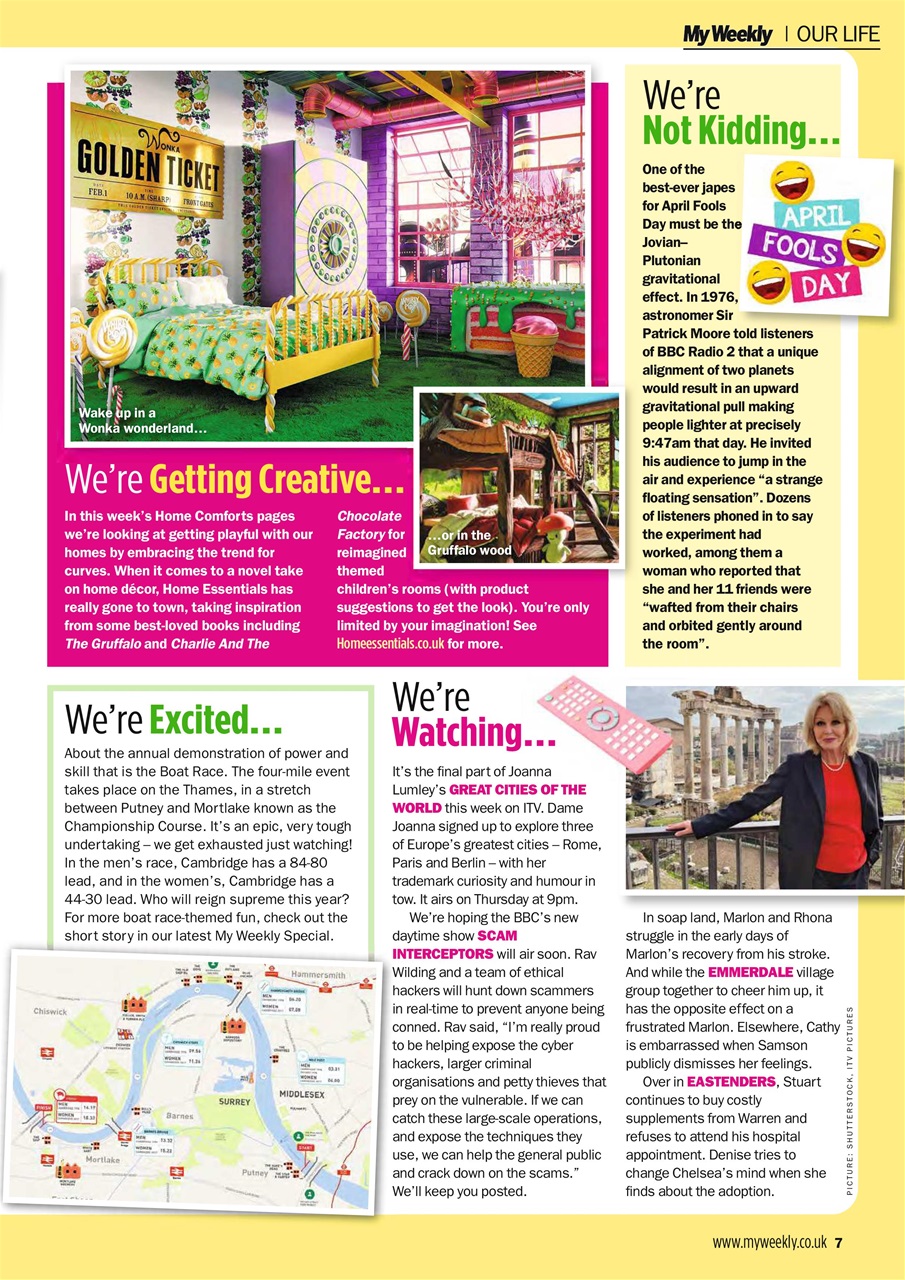 My Weekly Preview Pages