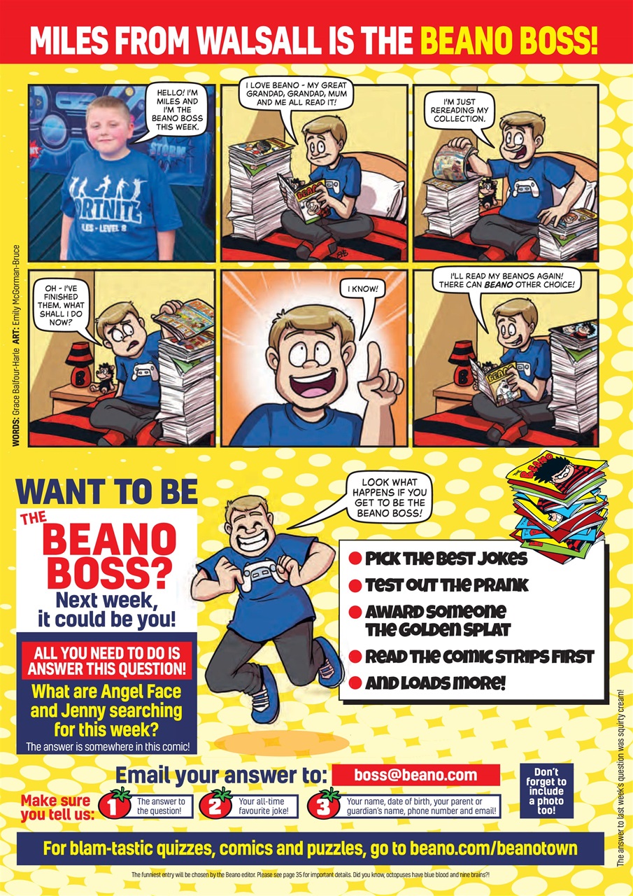Beano Preview Pages