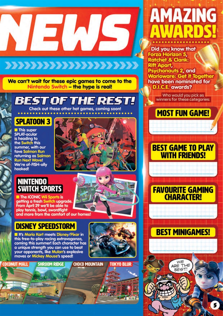 110% Gaming Preview Pages