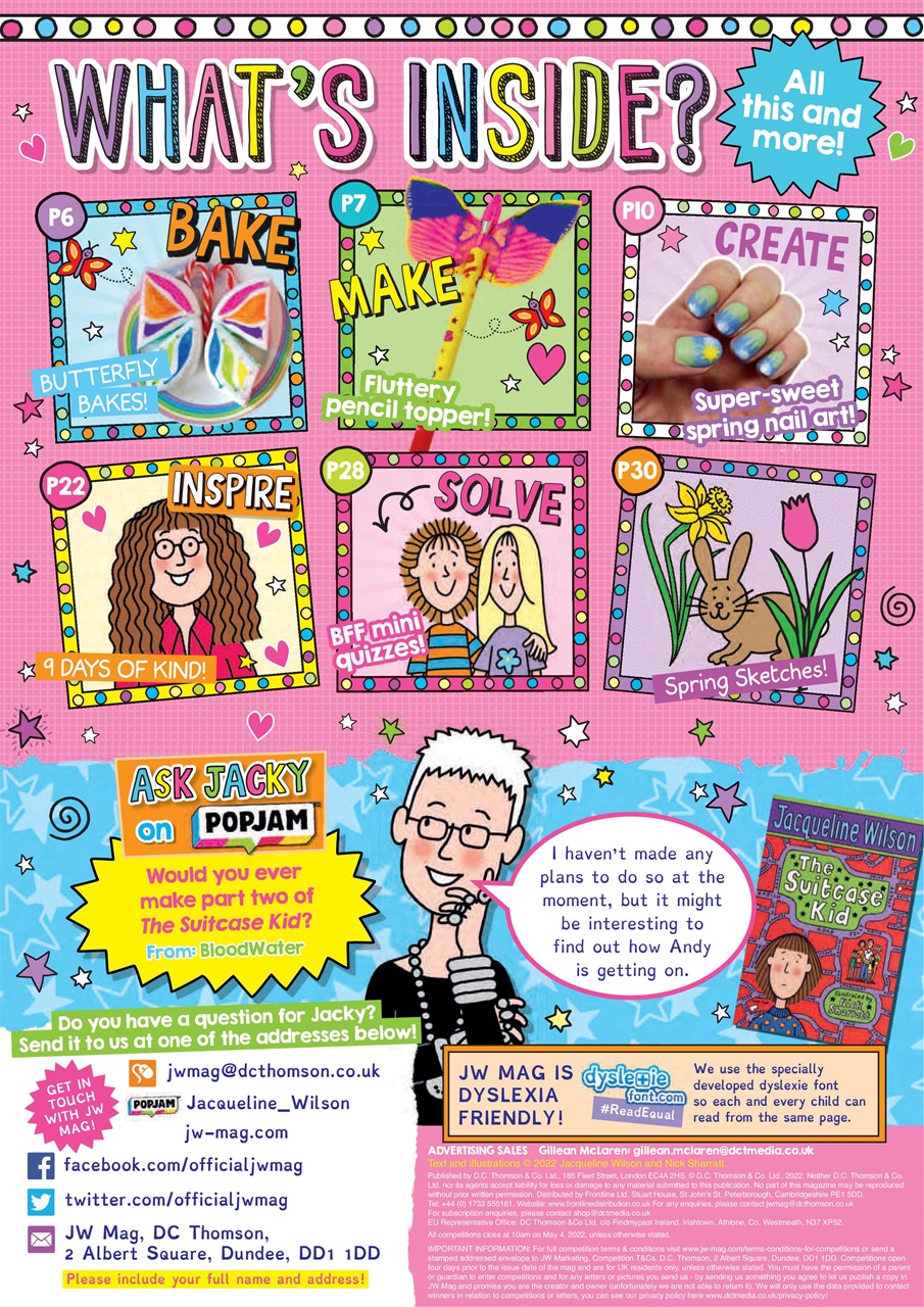 Jacqueline Wilson Preview Pages