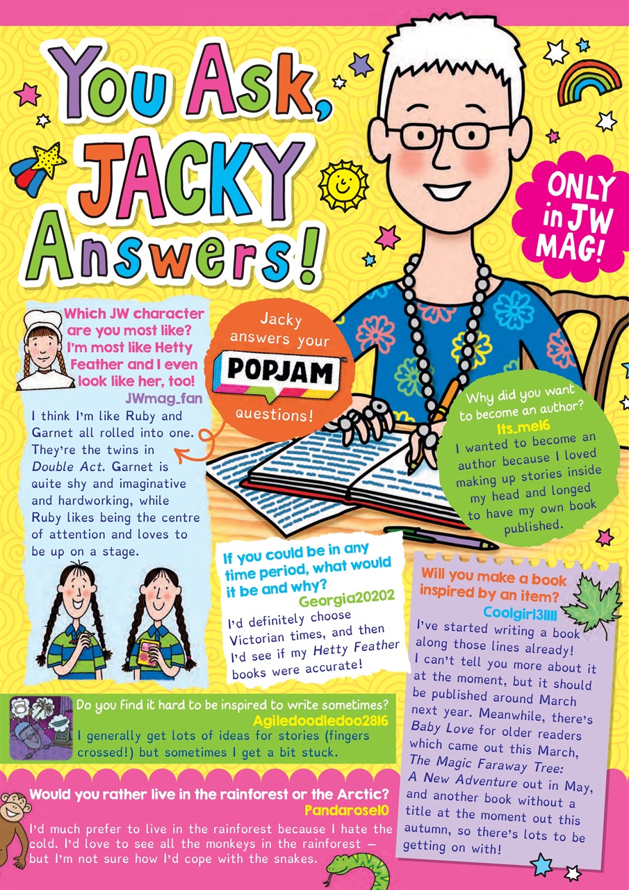 Jacqueline Wilson Preview Pages