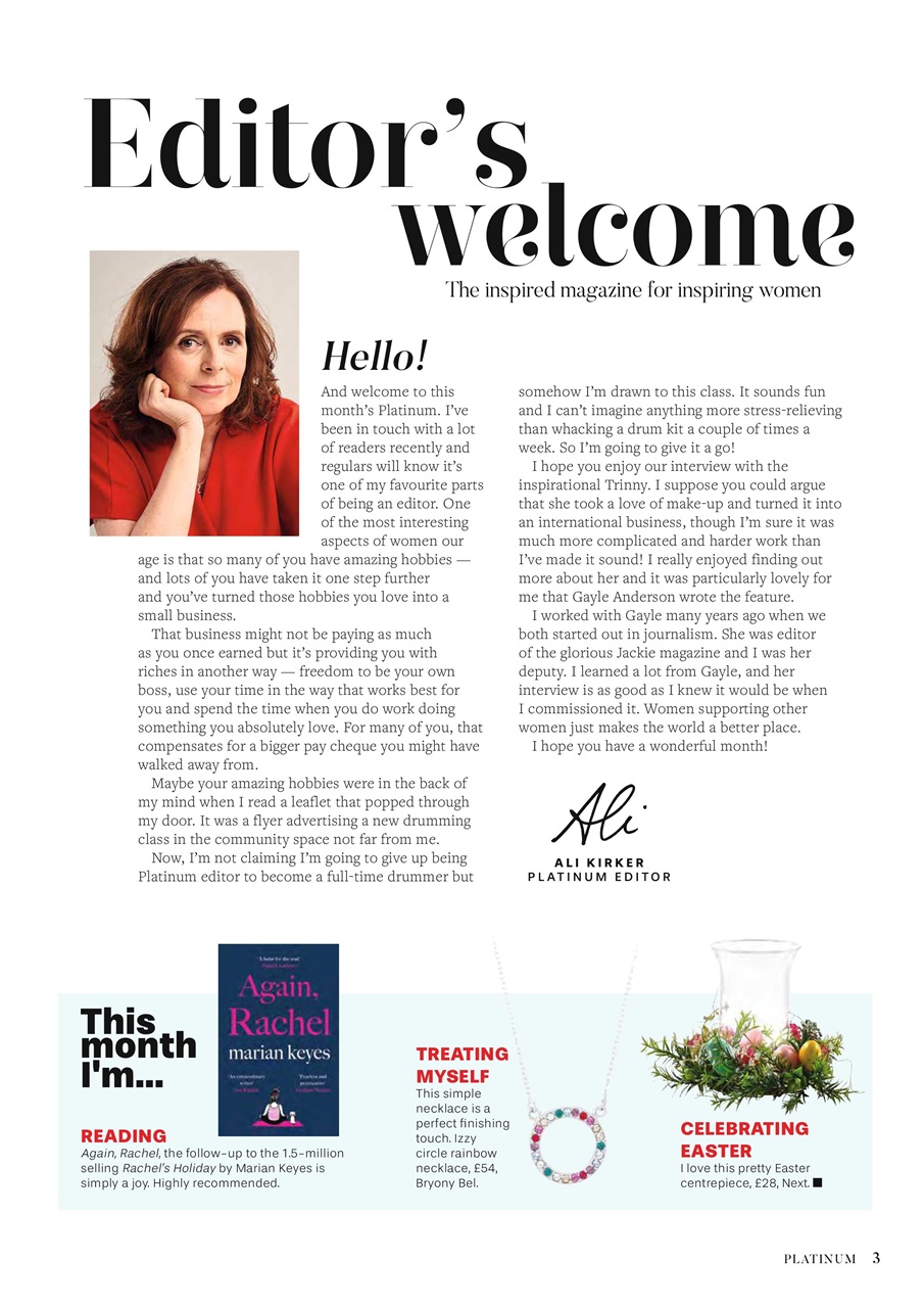 Platinum Preview Pages