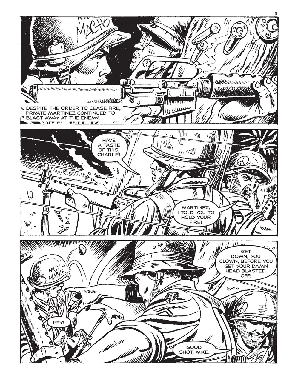 Commando Preview Pages