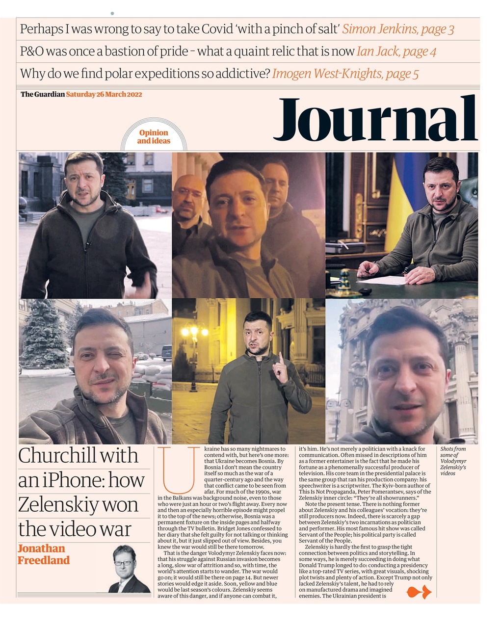The Guardian Newspaper Preview Pages