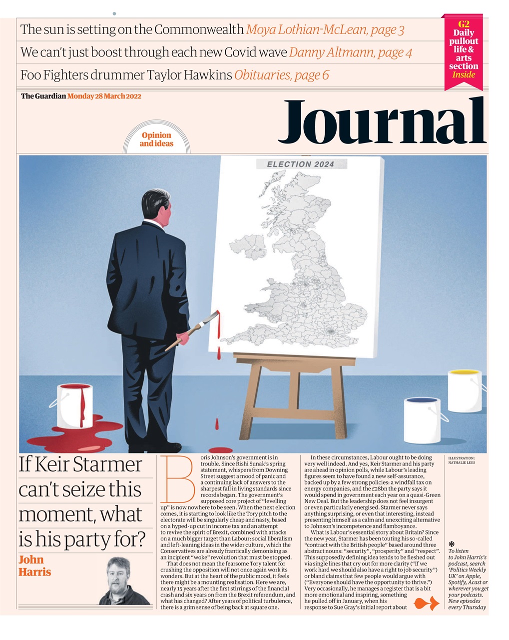 The Guardian Newspaper Preview Pages