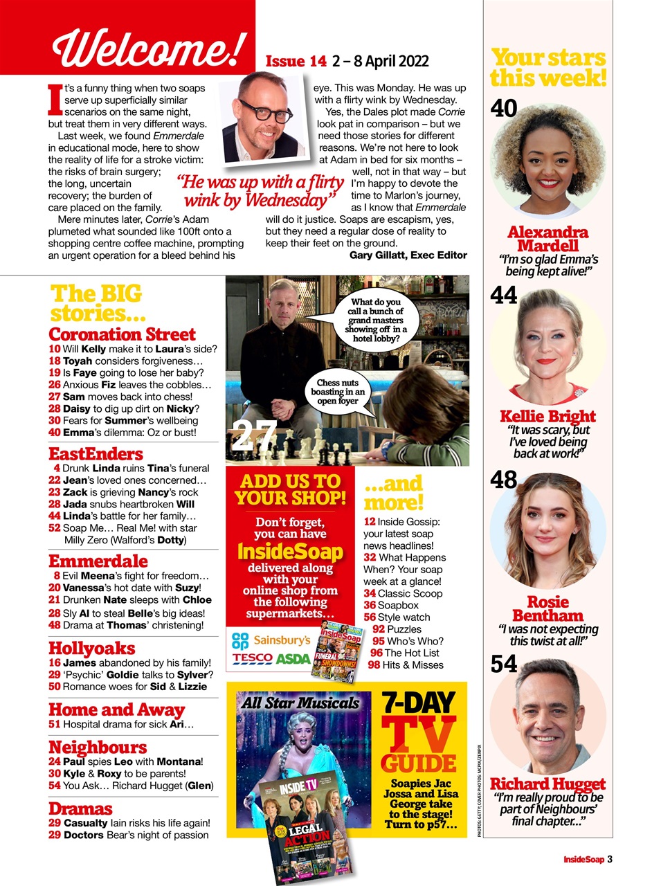 Inside Soap Preview Pages
