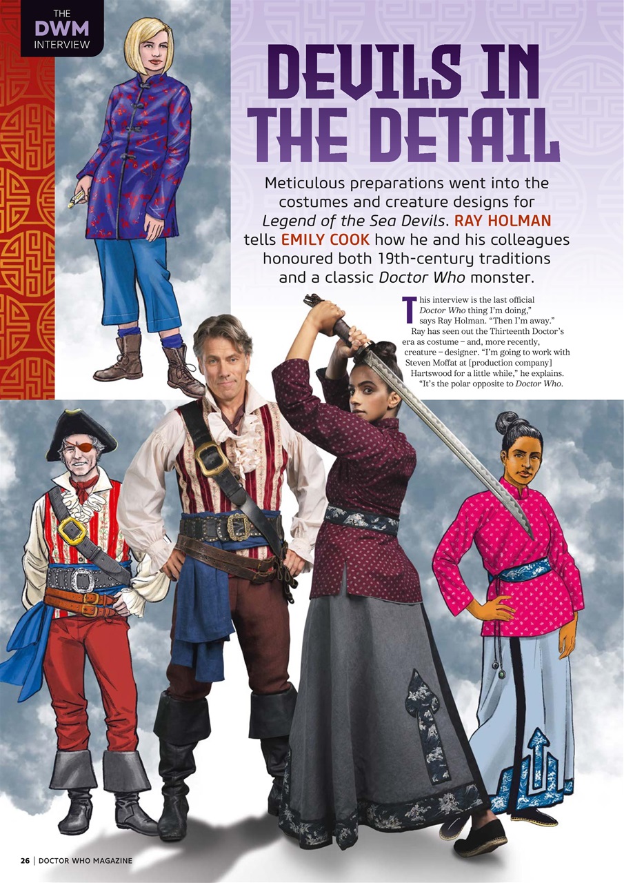 Doctor Who Magazine Preview Pages