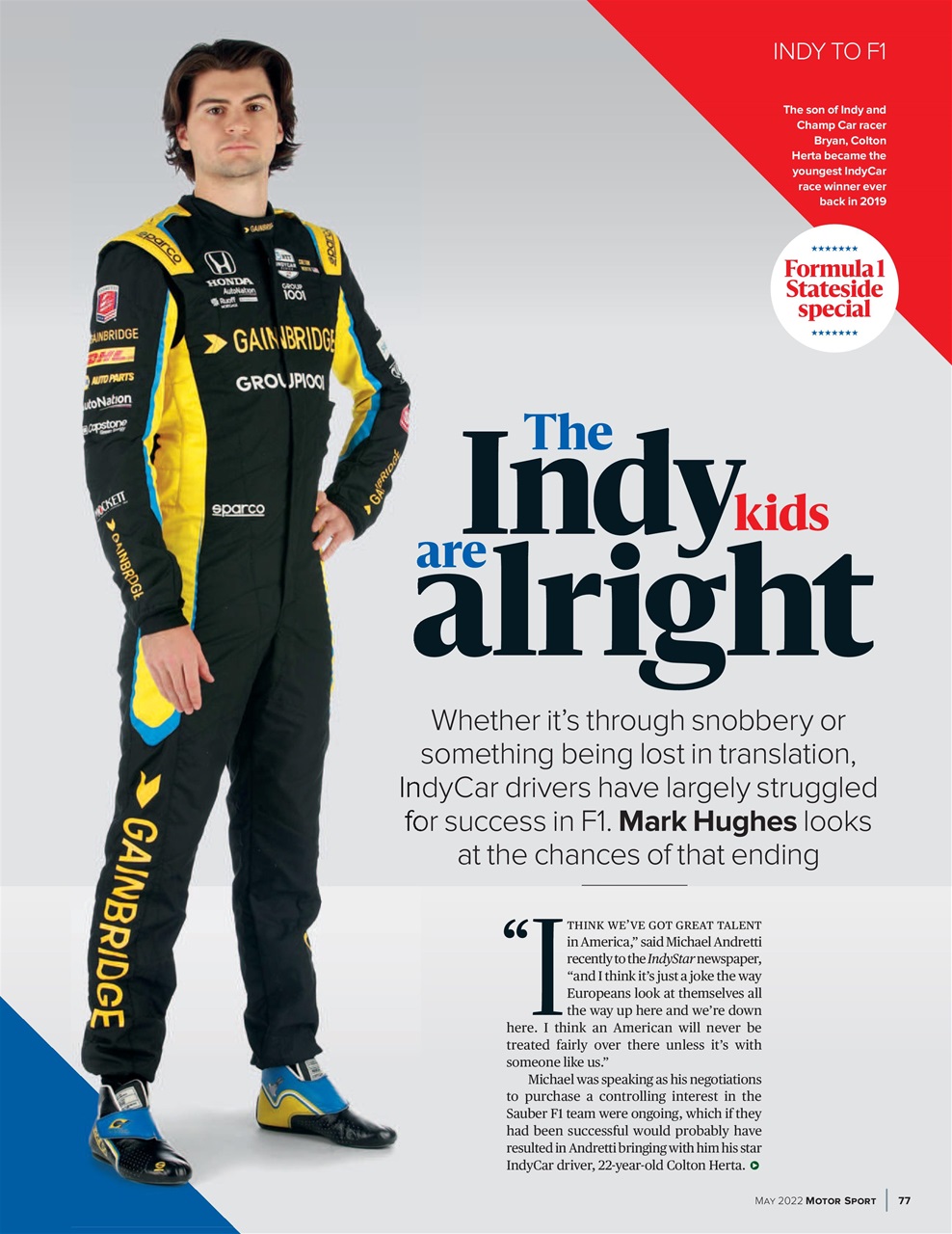 Motor Sport Magazine Preview Pages