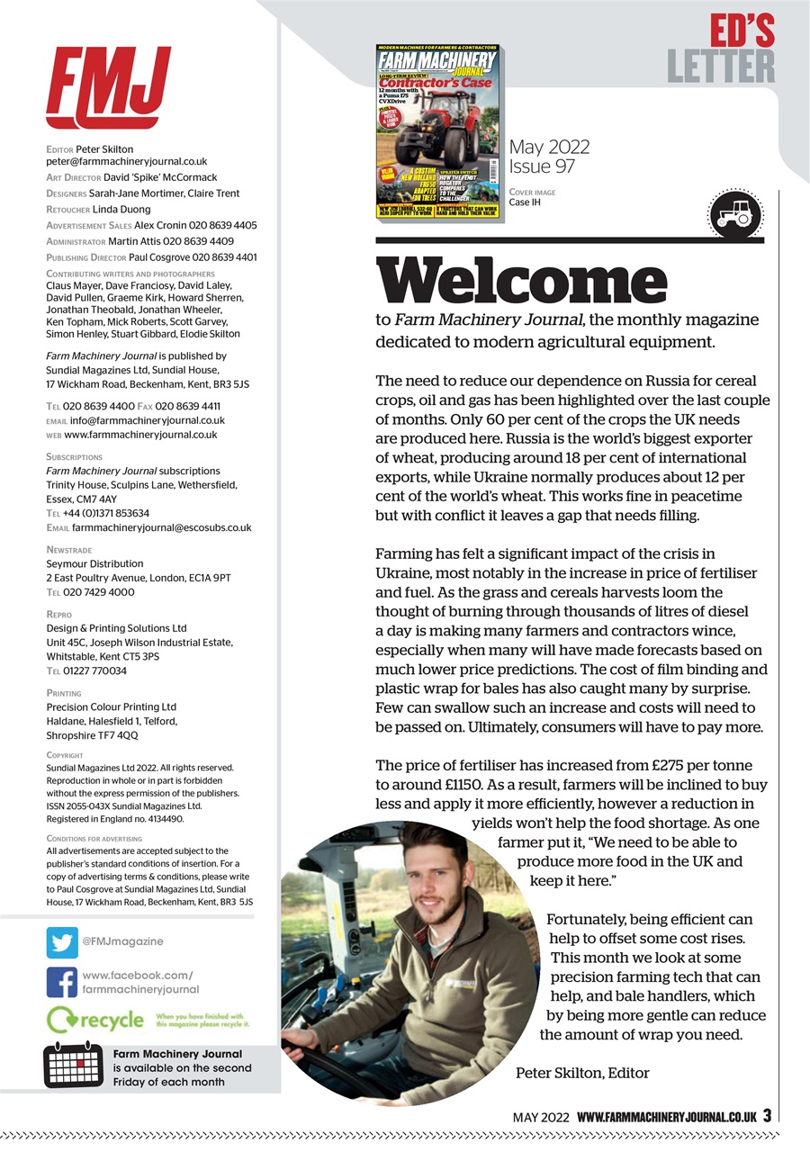 Farm Machinery Journal Preview Pages